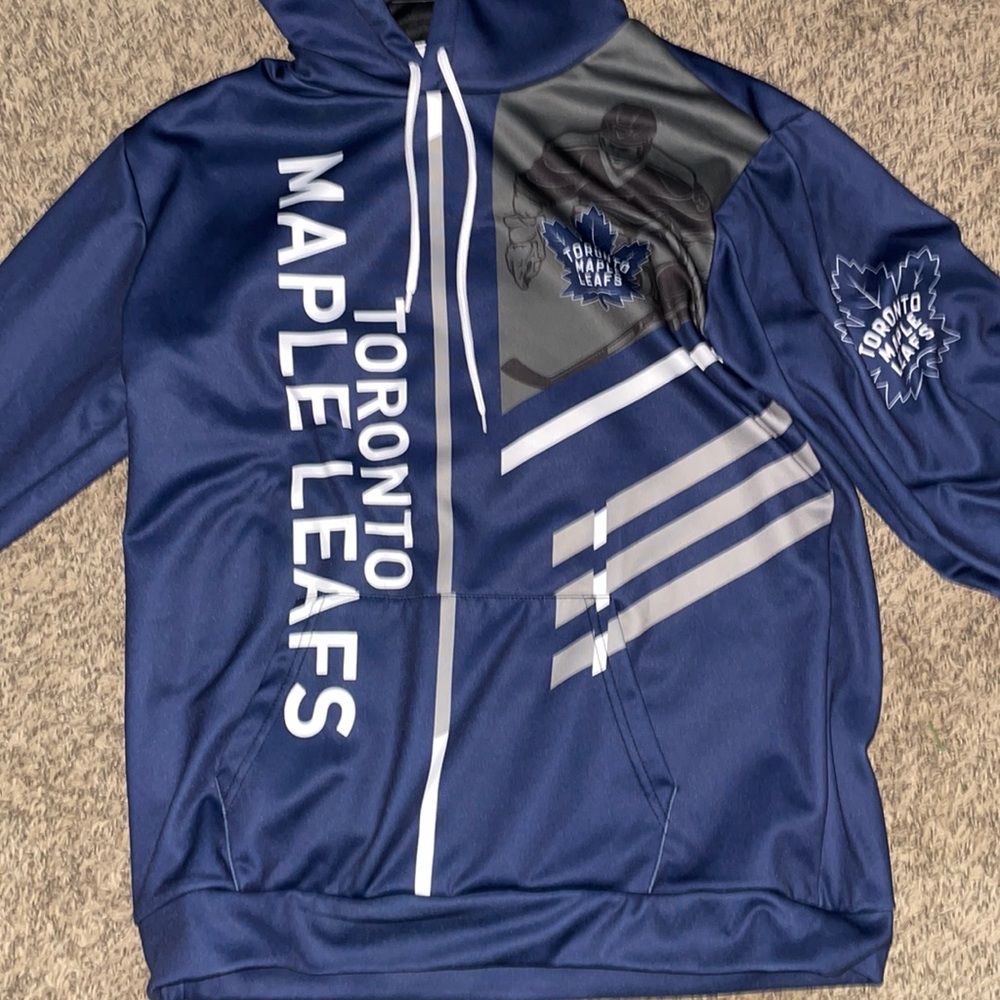 Blue Toronto Maple Leafs Hooded Sweatshirt